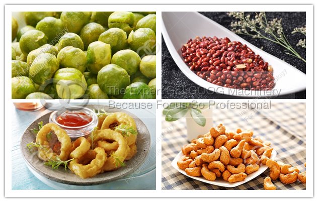 Automatic Peanut Fryer Machine|Cashew Nuts Frying Machine| onion Rings Frying Machine