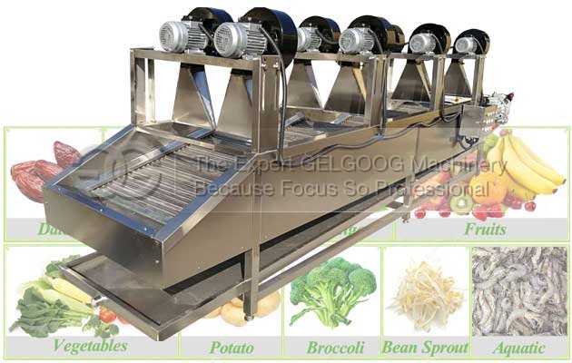 fruit vegetable de-water machine|air drying machine