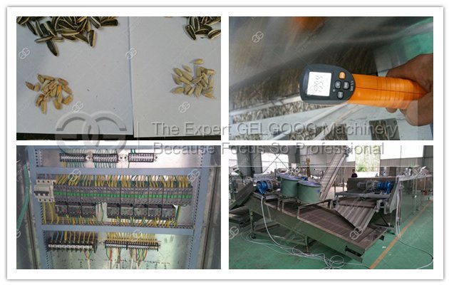 sunflower seeds frying machine for sale