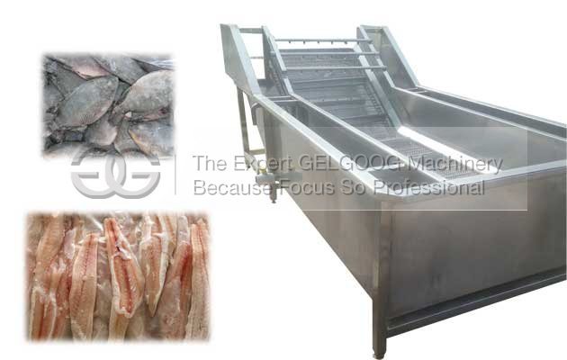 commercial fish meat glazing machine
