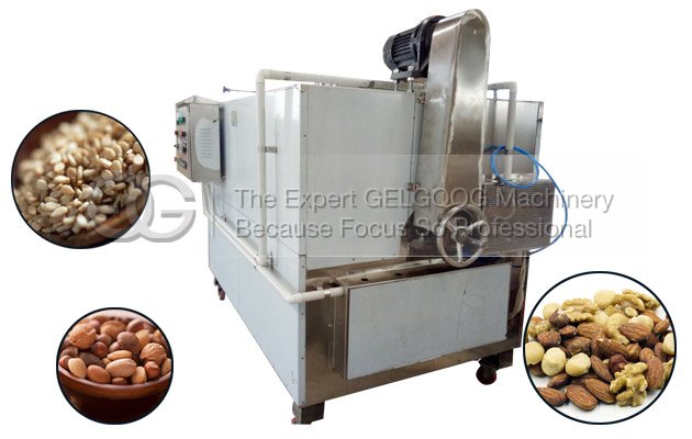 automatic sesame seeds roasting machine electric heating