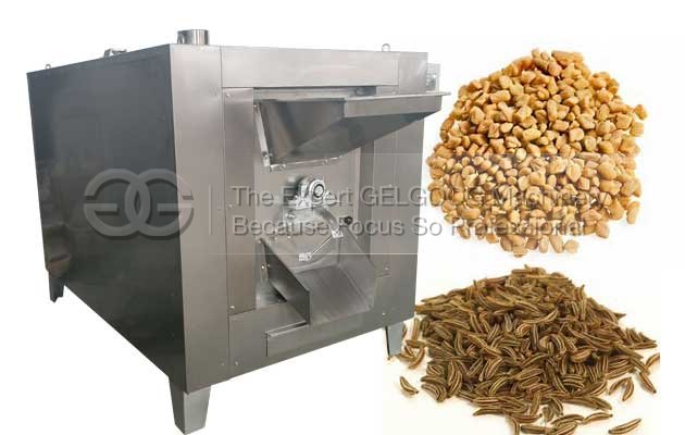 flax seed roasting machine