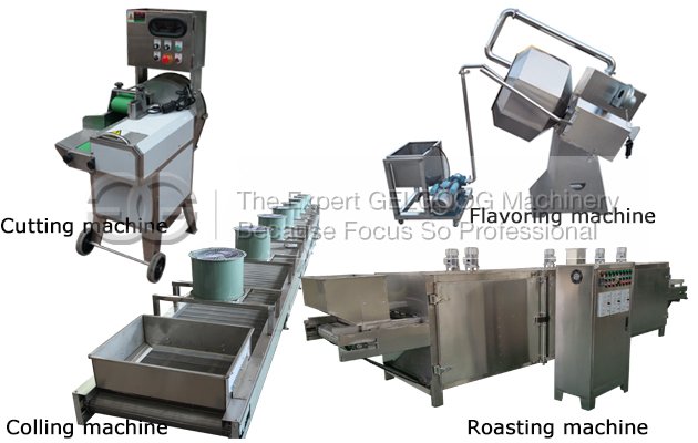 automatic coconut chips production line