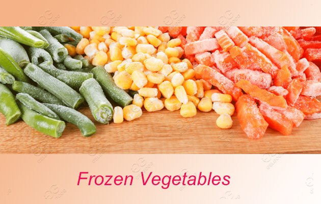 how the frozen vegetable made 
