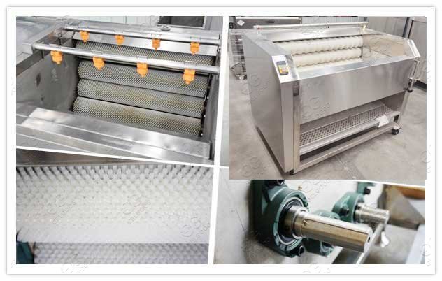 carrot washing and peeling machine for sale