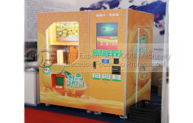 Fresh Orange Juice Vending Machine