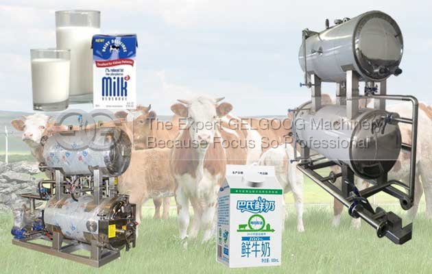 milk sterilization line