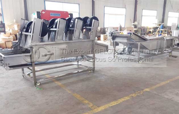 fruit vegetable washing and drying machine