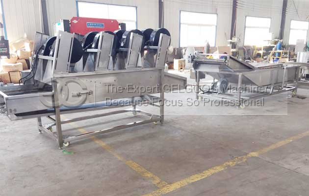 fruit vegetable washing and drying machine 