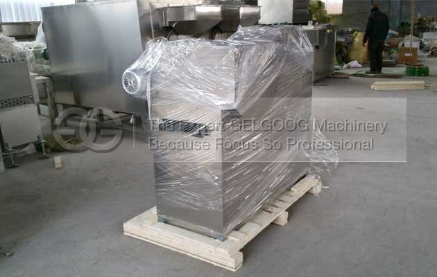 nut strip cutting machine shipped to america