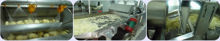full automatic french fries production line with best price in china