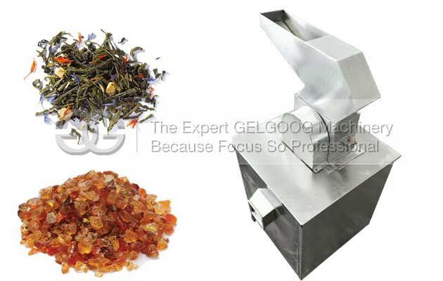 automatic arabic gum pwder machine leaf tea crushing machine