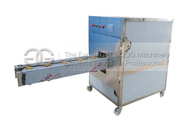 garlic root cutting machine for poland customer