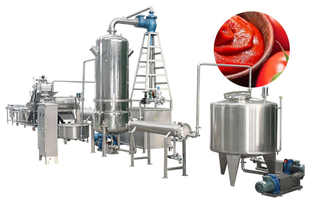 1-3ton/h Automatic Tomato Paste Production Line Turnkey