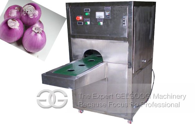 Stainless Steel Onion Root Cutting Machine Manufacturer Commercial 
