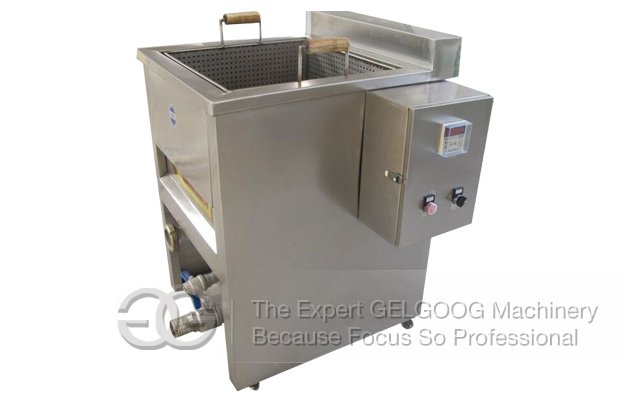 Small Manual Model Water-Oil Mix Fryer Machine