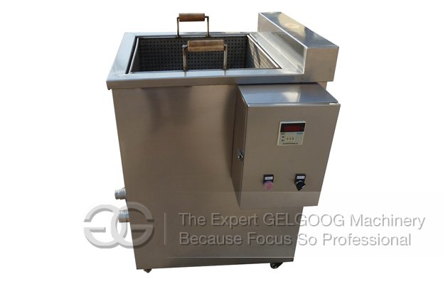Small Manual Model Water-Oil Mix Fryer Machine