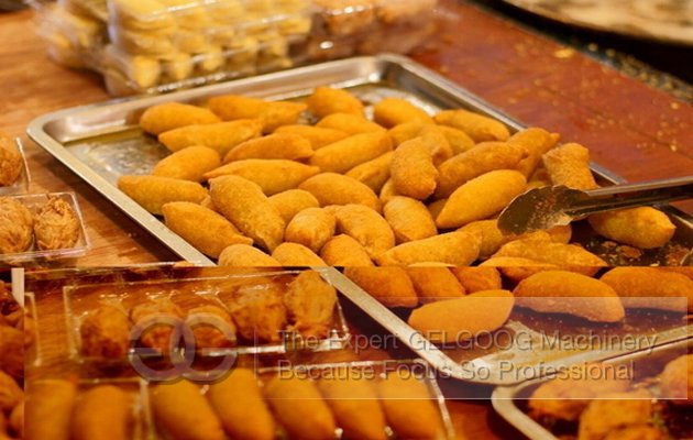 Small Manual Model Water-Oil Mix Fryer Machine