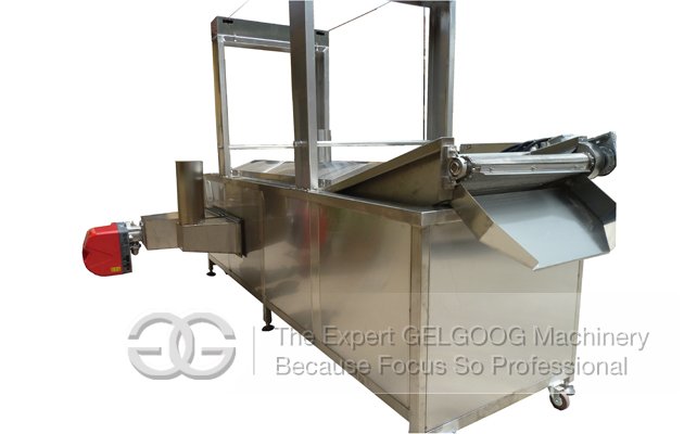 Electric Heating Continuous Fryer Machine|Finger Chips Fryer Machine