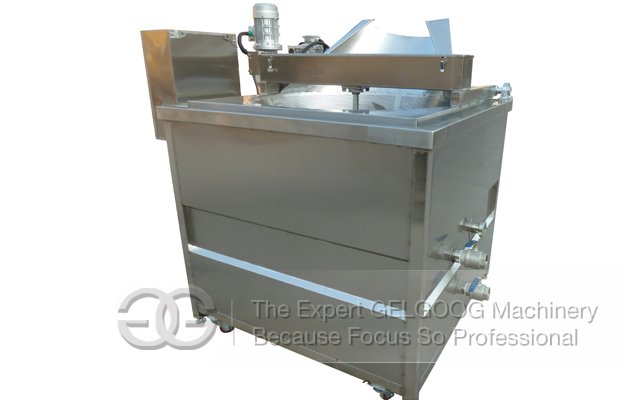 200-300kg/h Deep Fryer Machine|Fish Frying Machine Automatic Gas Heating