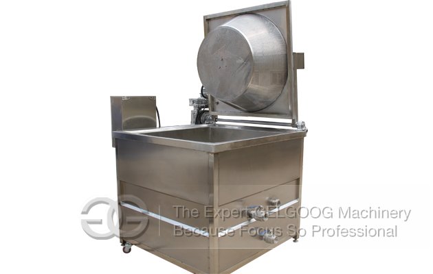 200-300kg/h Deep Fryer Machine|Fish Frying Machine Automatic Gas Heating