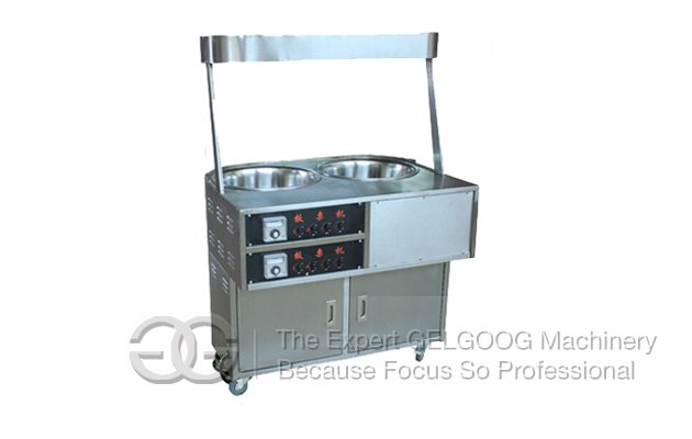 Double Heads Chestnut Roasting Machine