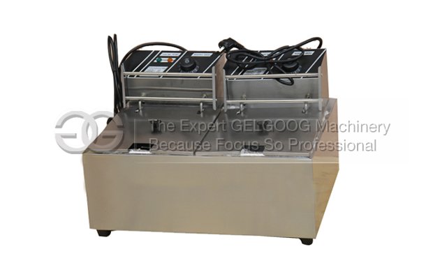 Double Tank Double Baskets Nigerian Chin Chin Frying Machine