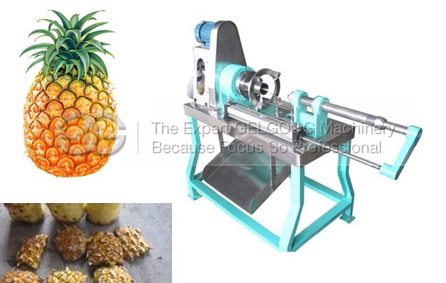 Pineapple Peeler and Corer Machine