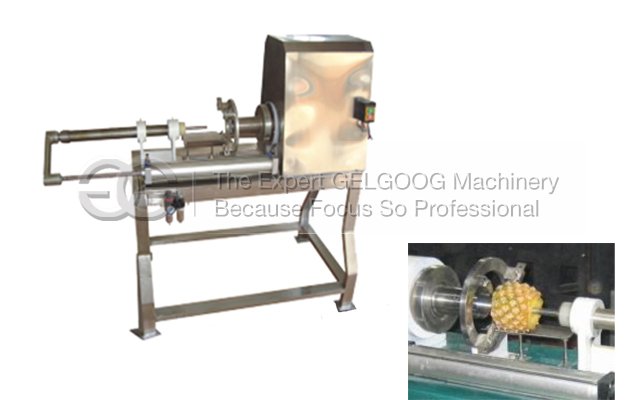 Small Pineapple Peeler and Corer Machine