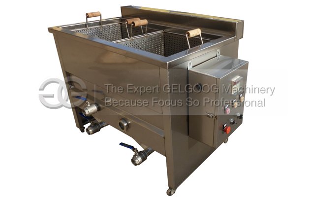 Double Tanks Vegetable Blanching Machine