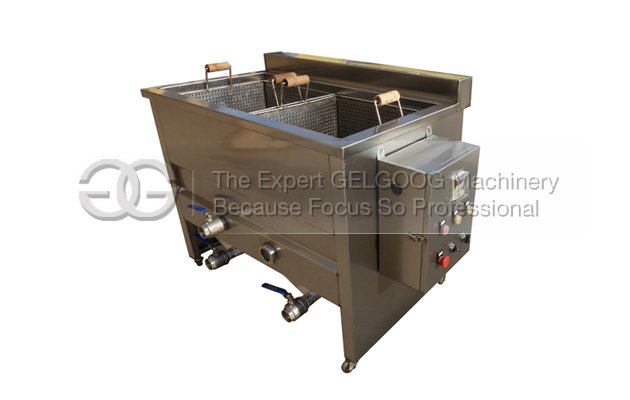 Double Tanks Vegetable Blanching Machine