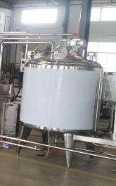 Sterilization Milk Production Line|milk bufffer tank