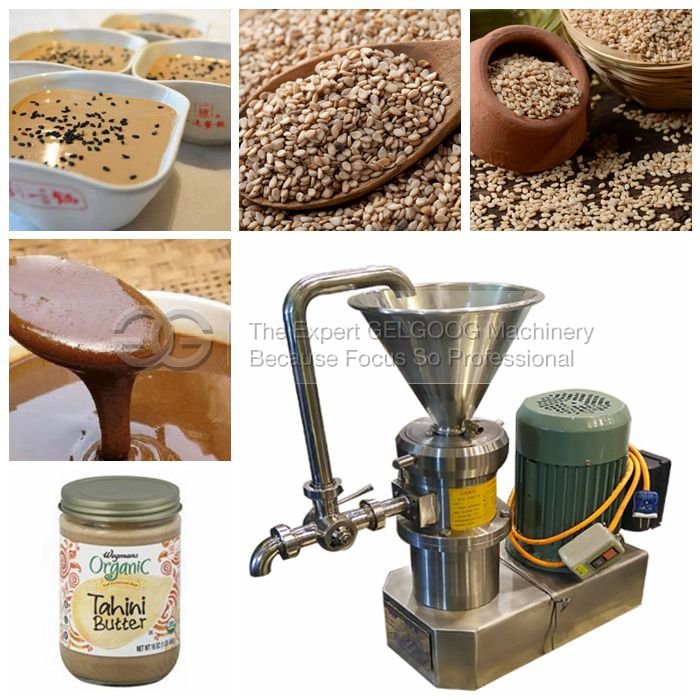 sesame butter making machine|tahini making machine