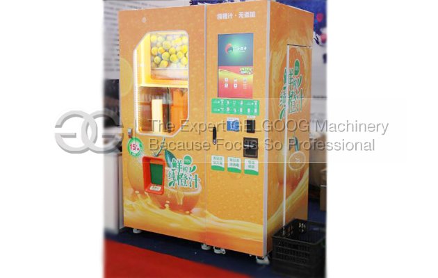 orange juice vending machine