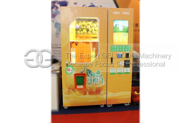 fruit juice vending machine