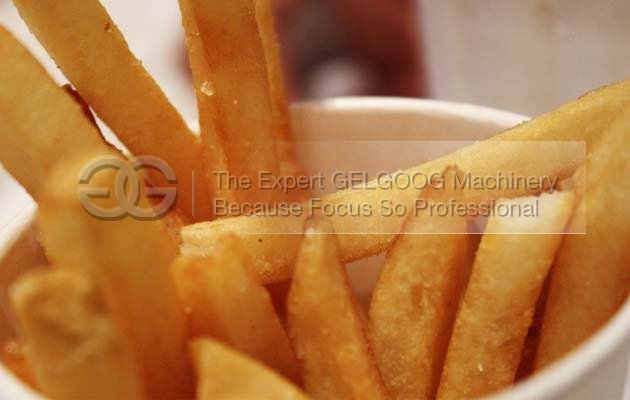 fresh French fries vending machine