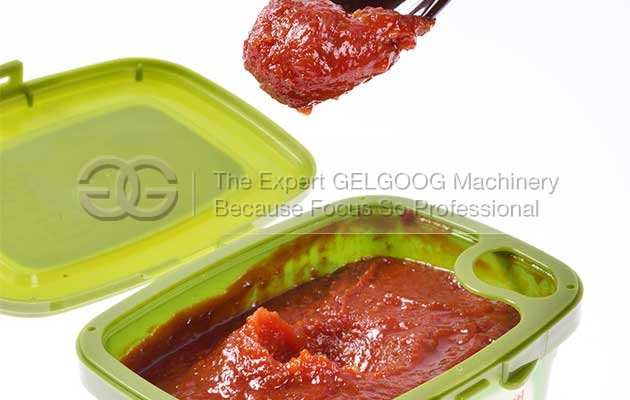 sauce making machine with chilli pepper paste machine