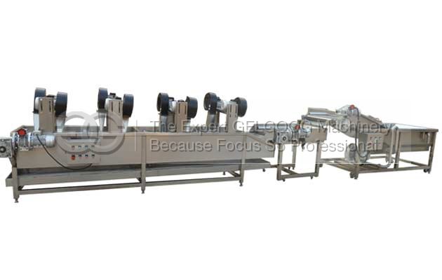 fruit vegetable washing and drying machine