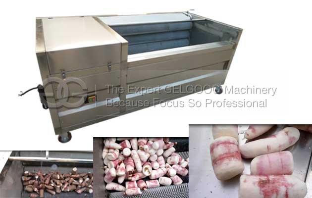 cassava washer and peeler machine