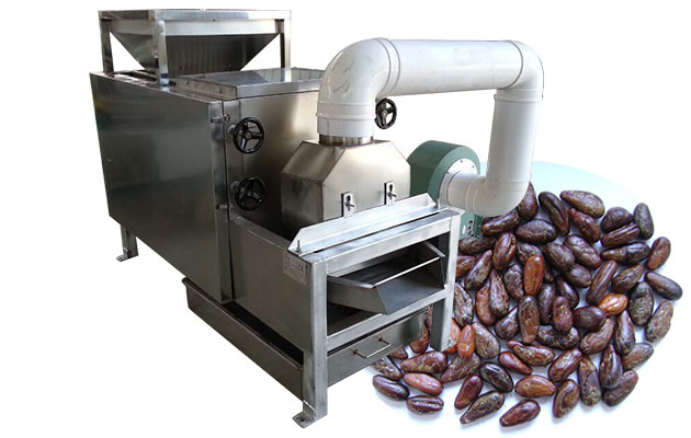 Automatic Cocoa Bean Peeling Machine for Cacao Powder Production
