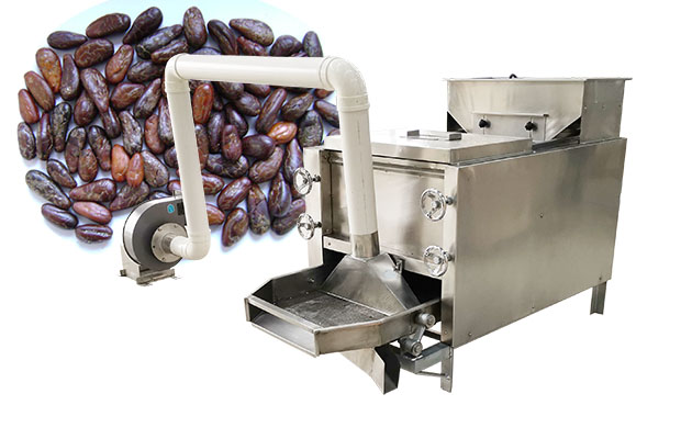 Automatic Cocoa Bean Peeling Machine for Cacao Powder Production