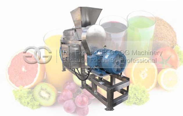 Commercial Electric Juice Extractor Machine with Double Screw For Sale