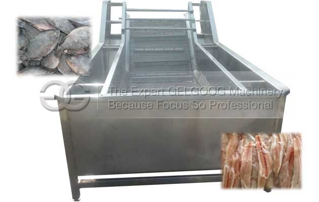 Fish Ice Glazing Machine|Frozen Fish Ice Coating Machine