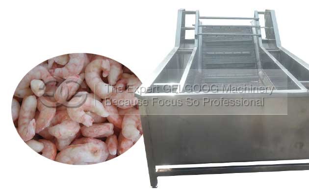 commercial ice glazing machine for shrimp