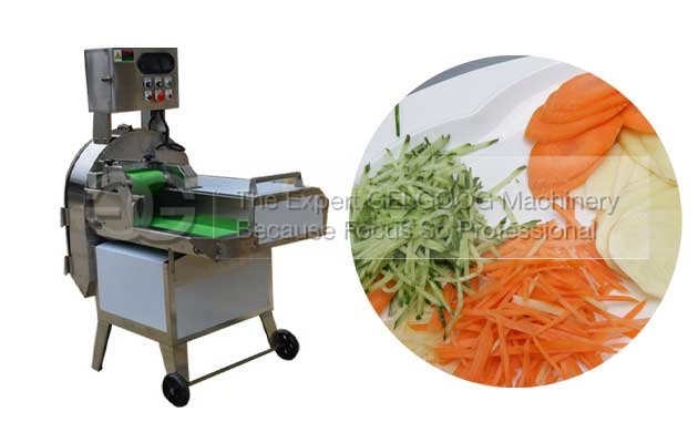 Commerical Vegetable Cutting Machine for Restaurant With Double Frequency Conversion 