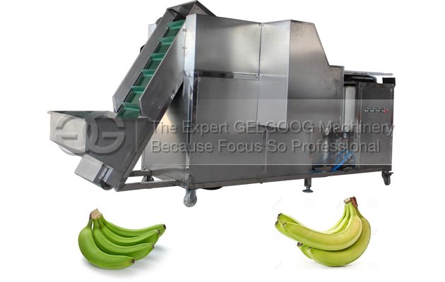 Automatic Green Raw Banana Peeling Machine