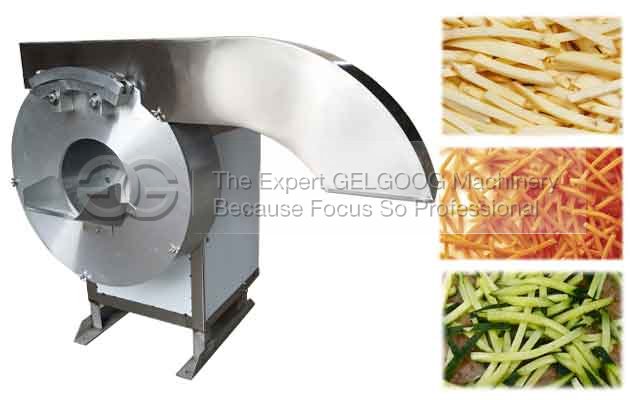 french fries carrot strip cutting machine