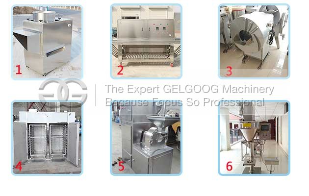 garlic processing machine