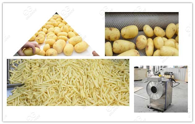Commercial Potato French Fries Cutting Machine Potato French Fry Cutter