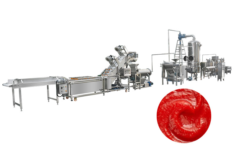1-3ton/h Automatic Tomato Paste Production Line Turnkey